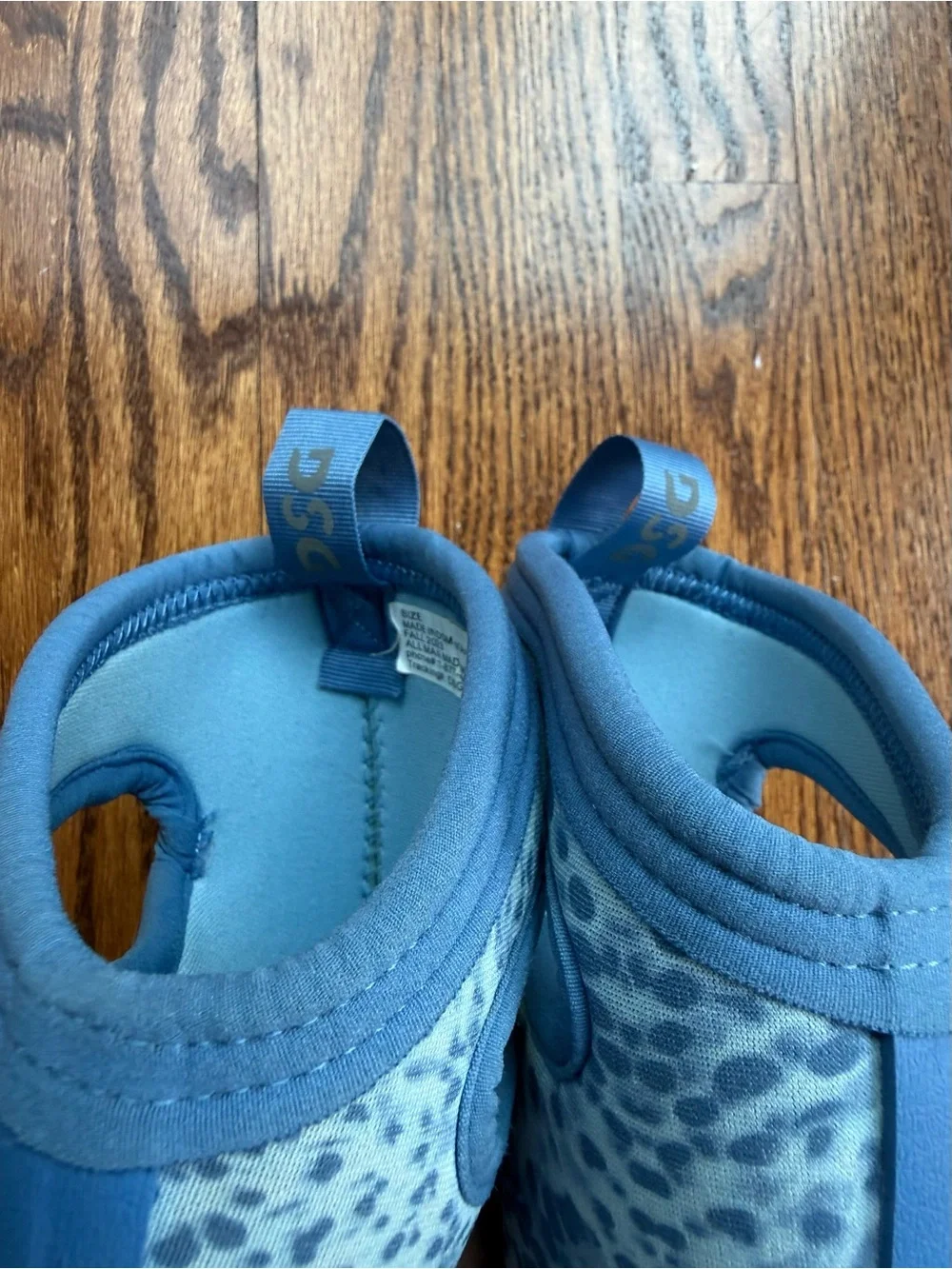 DSG Blue Leopard Snowbound Winter Boots Sz 11